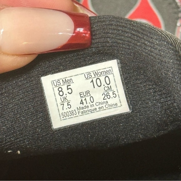 Vans Ultrarange Sock Mash Up Flames Sneaker Size 10 Women - Picture 10 of 10